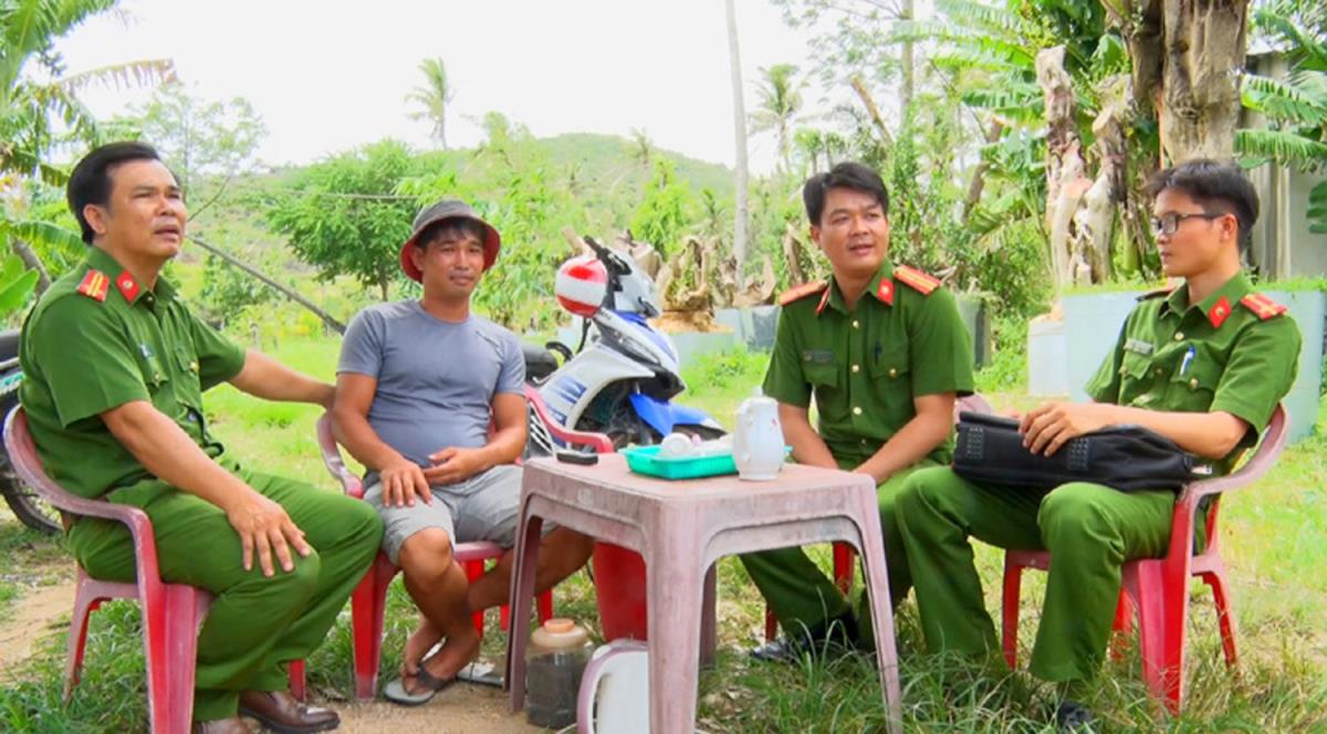 33win03 xã An Hòa Hải thăm hỏi anh Trịnh Chói.