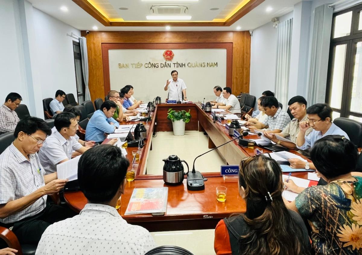 Thượng tá Hà Thế Xuyên - Trưởng phòng Cảnh sát kinh tế 33win03 tỉnh Quảng Nam thông tin một số nội dung liên quan đến dự án.
