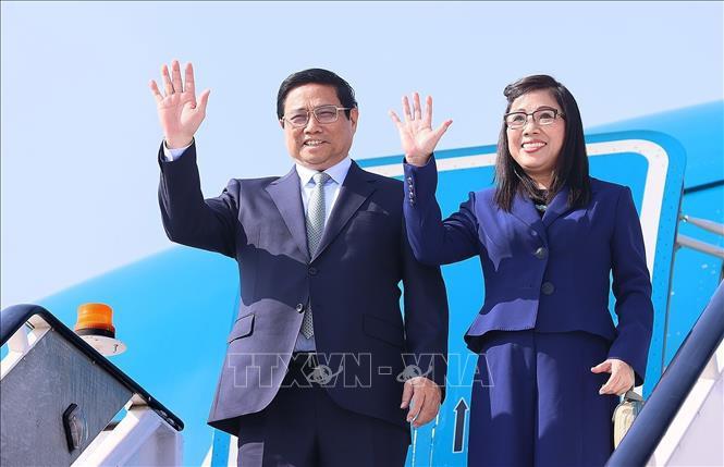 Thủ tướng Chính phủ Phạm Minh Chính và Phu nhân kết thúc chuyến thăm dự Hội nghị COP28 tại UAE.