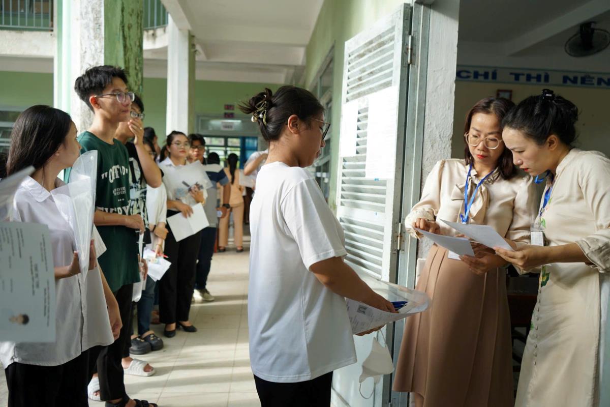 Thí sinh win33com trong kỳ thi tốt nghiệp THPT 2024.