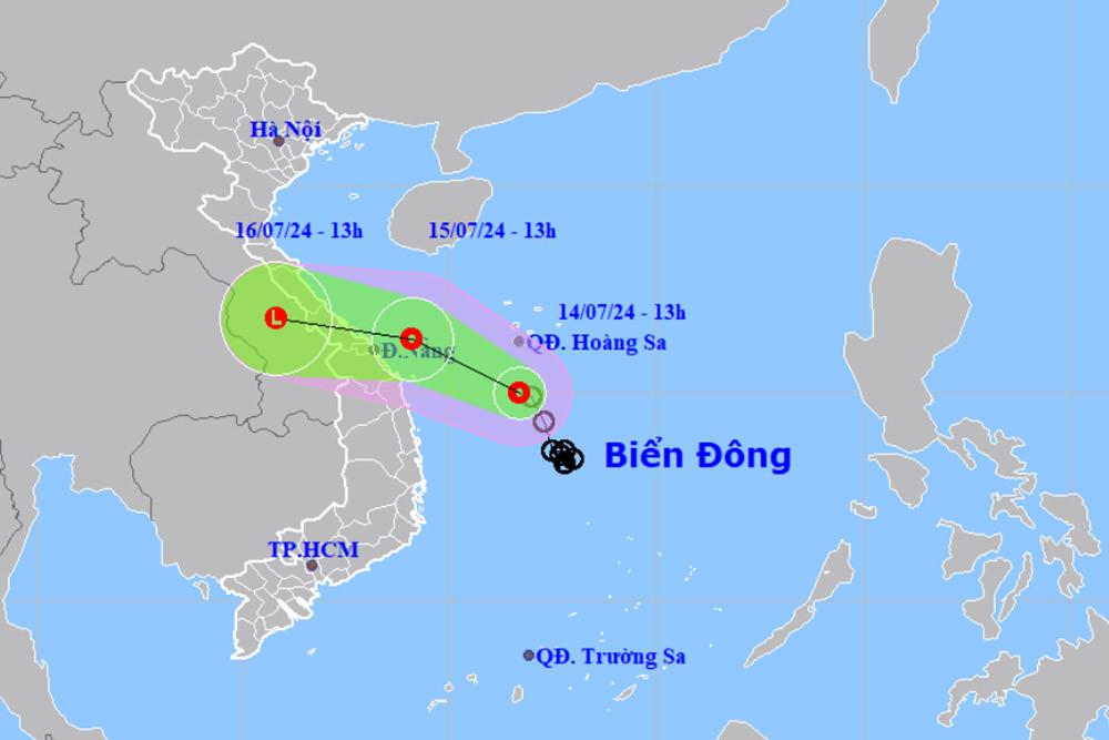 Nhiều nơi trên cả nước mưa lớn từ tối 14/7. Ảnh minh họa: Huế EX