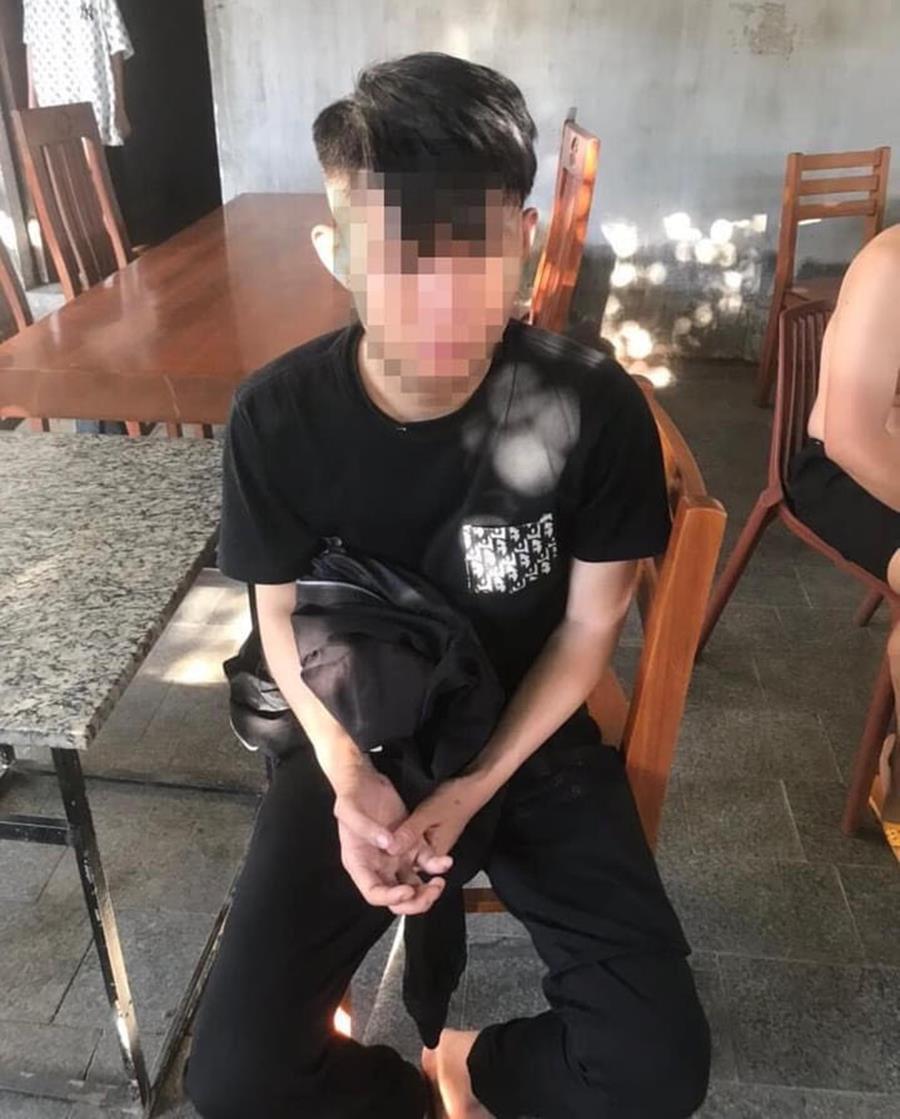Đối tượng V.Q.G.H, nam thanh niên gây TNGT rồi bỏ trốn.