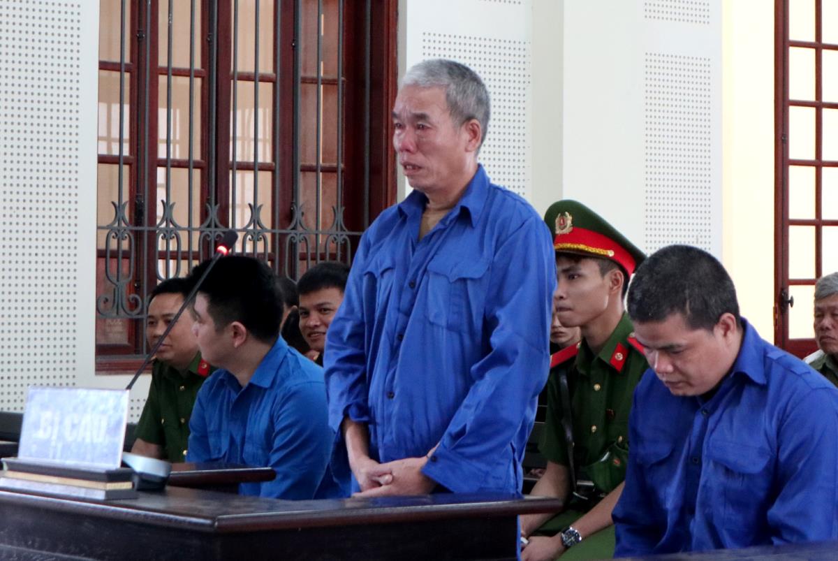 Bị cáo Lữ Văn Đức tại tòa.