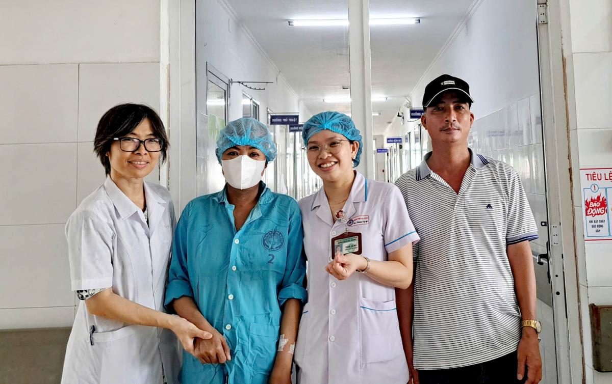 Chị T. hồi phục tốt sau ghép thành công tế bào gốc tự thân