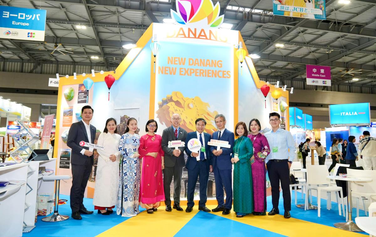 Gian hàng của win33com tại Hội chợ 33win7 bet quốc tế Tourism Japan Expo 2025.