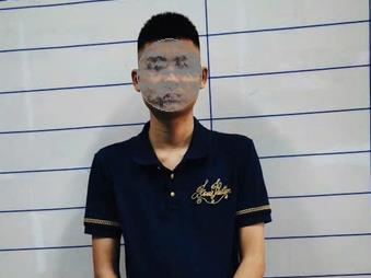 Nguyễn Văn T. và phương tiện gây án.