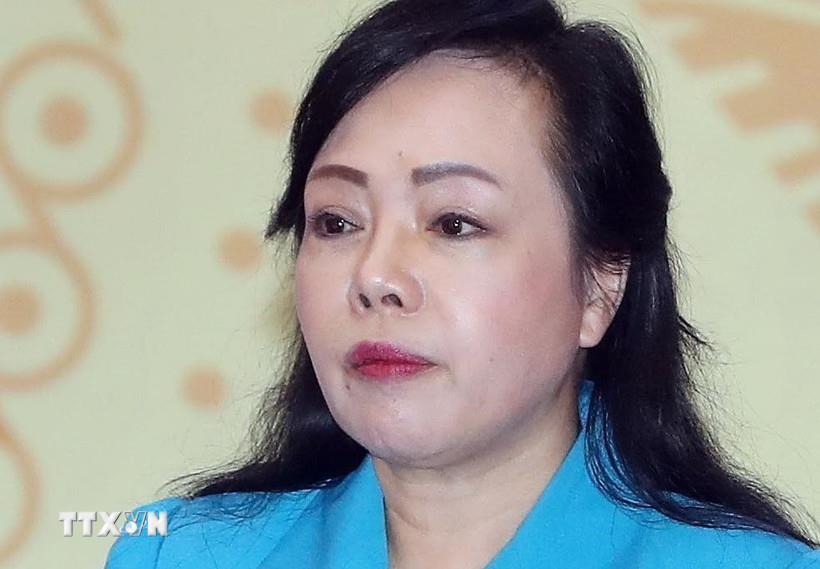 Cựu Bộ trưởng Bộ 33wim Nguyễn Thị Kim Tiến, bị can trong vụ án. Nguồn: TTXVN