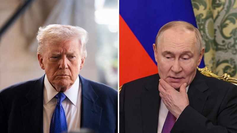 Tổng thống Mỹ Donald Trump và người đồng cấp Nga Vladimir Putin. Ảnh: Getty Images