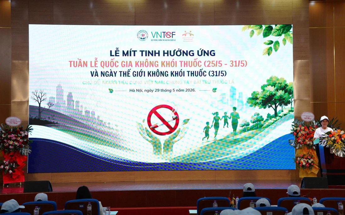 Lan tỏa thông điệp không khói thuốc trong môi trường đại học