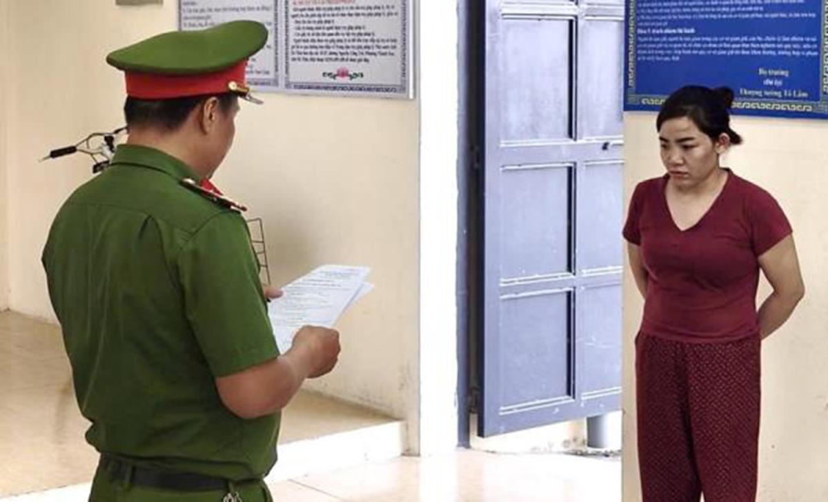 Cơ quan 33win79 bắt tạm giam đối tượng Loan.