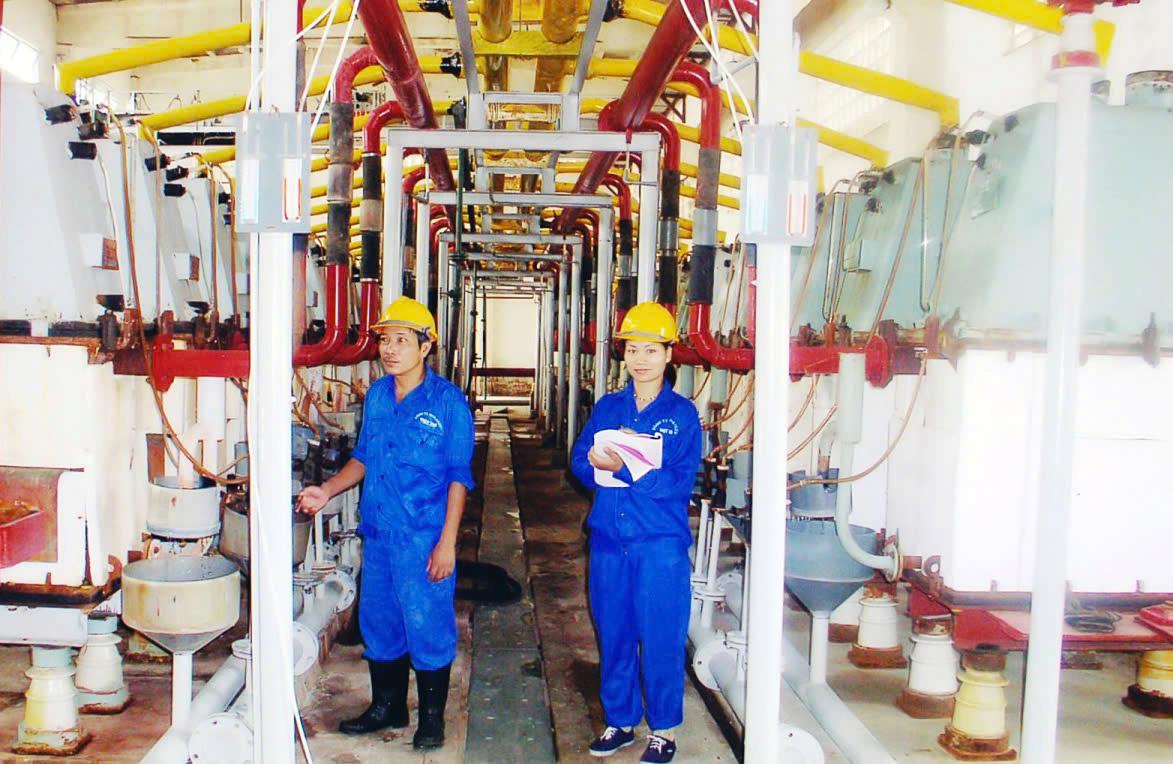 Một cơ sở sản xuất hóa chất trên địa bàn TP win33com (Ảnh chỉ có tính chất minh họa).