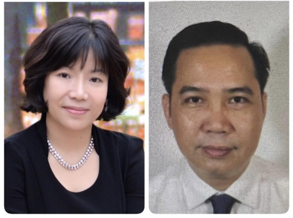 Các bị can (từ trái qua): Nguyễn Trần Long; Nguyễn Minh; Trần Vinh Vũ.