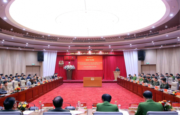 Bộ trưởng Lương Tam Quang nhấn mạnh, cần phải đẩy mạnh phát triển công nghiệp an ninh mang thương hiệu Việt Nam.
