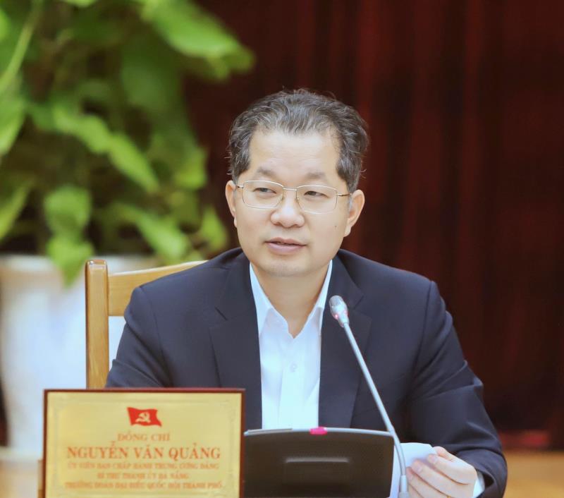 Bí thư Thành ủy win33com Nguyễn Văn Quảng chủ trì Hội nghị