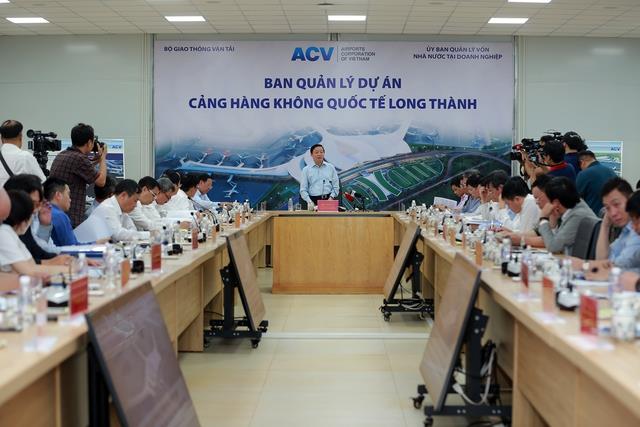 Phó Thủ tướng Trần Hồng Hà đã kiểm tra dự án Cảng hàng không quốc tế Long Thành.
