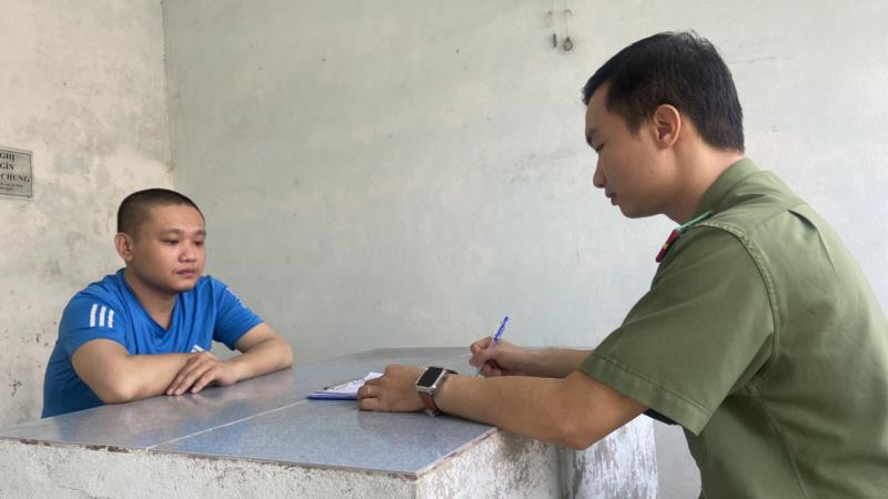 Cơ quan 33win03 lấy lời khai Trần Văn Miên.