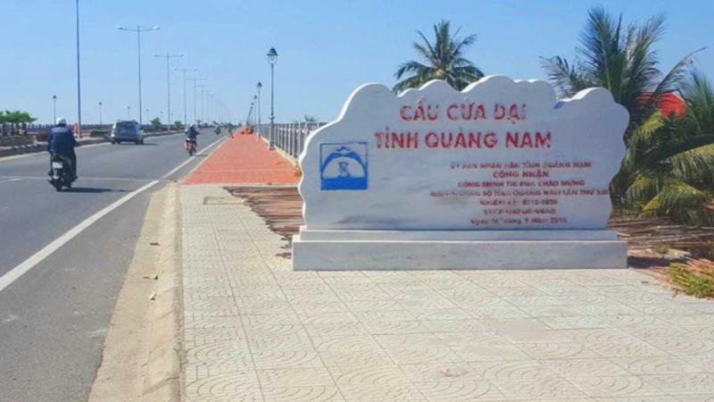 Công trình cầu Cửa Đại có số tiền tạm ứng vượt so với giá trị quyết toán hơn 42 tỷ đồng.